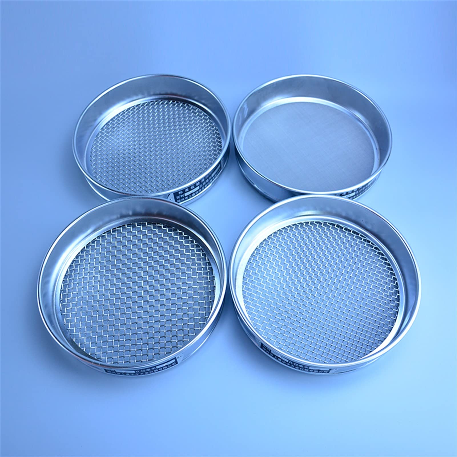 1pc Test Tamis Laboratoire Standard échantillonnage Inspection pharmacopée Tamis 304 Susciter Filtre Maillage chroming Cadre diam. 20 cm 10-200 Maillage (Capacity : 80 Mesh(0.2mm))