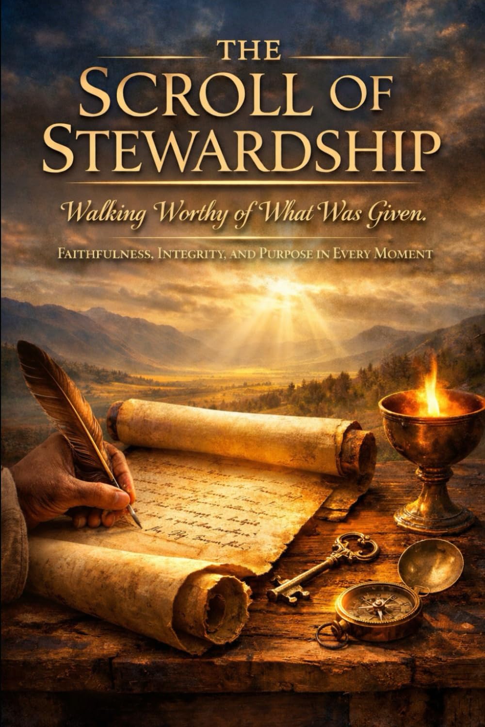 The Scrolls of Stewardship: Walking Worthy of What was Given FAITHFULNESS, INTEGRITY, AND PURPOSE IN EVERY MOMENT