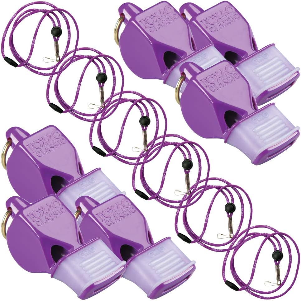 Fox 40 Classic CMG w/Breakaway Lanyard 6 Pack