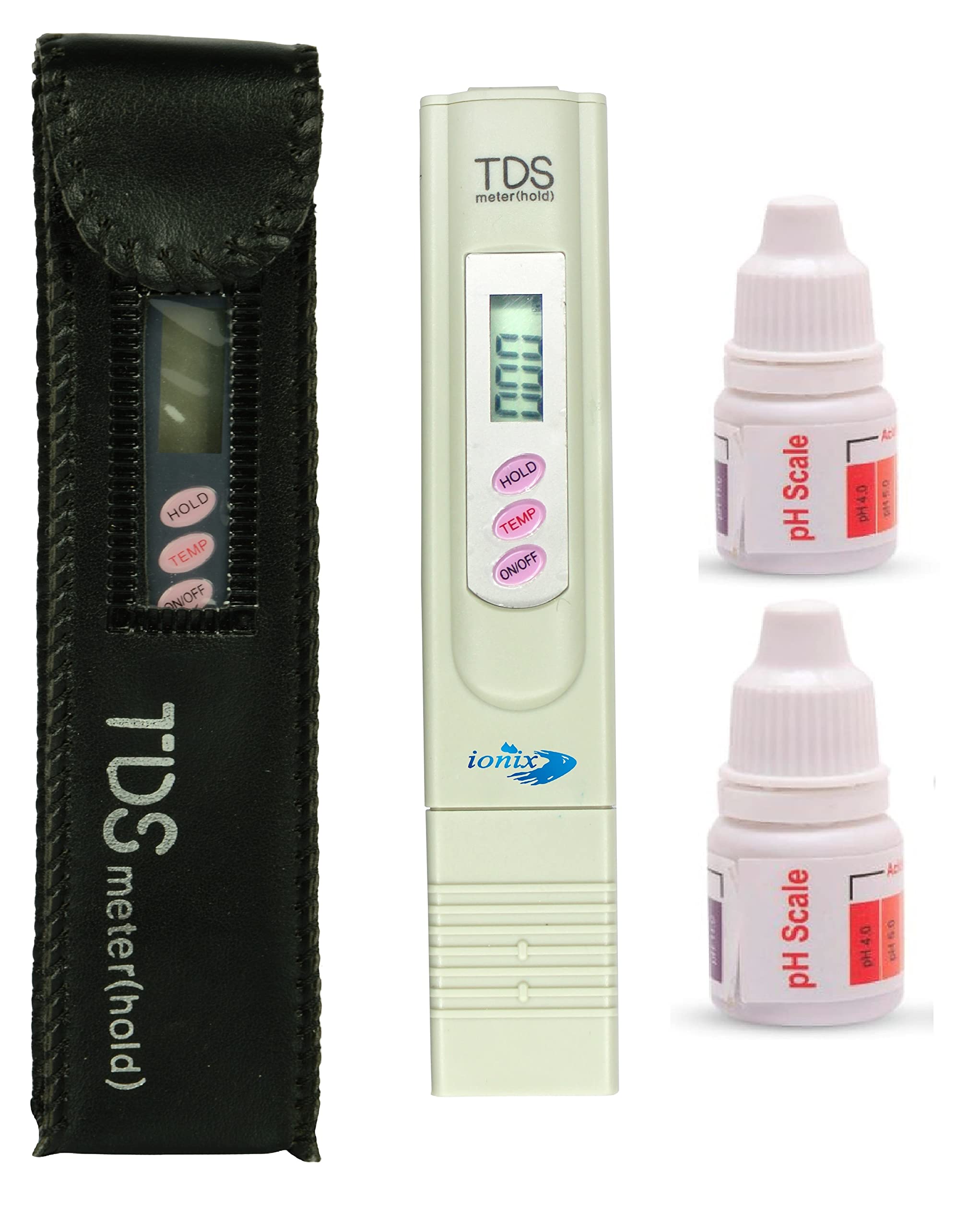Buy IONIX Tds Meter & Liquid Ph Tester Combo For Water Testing With