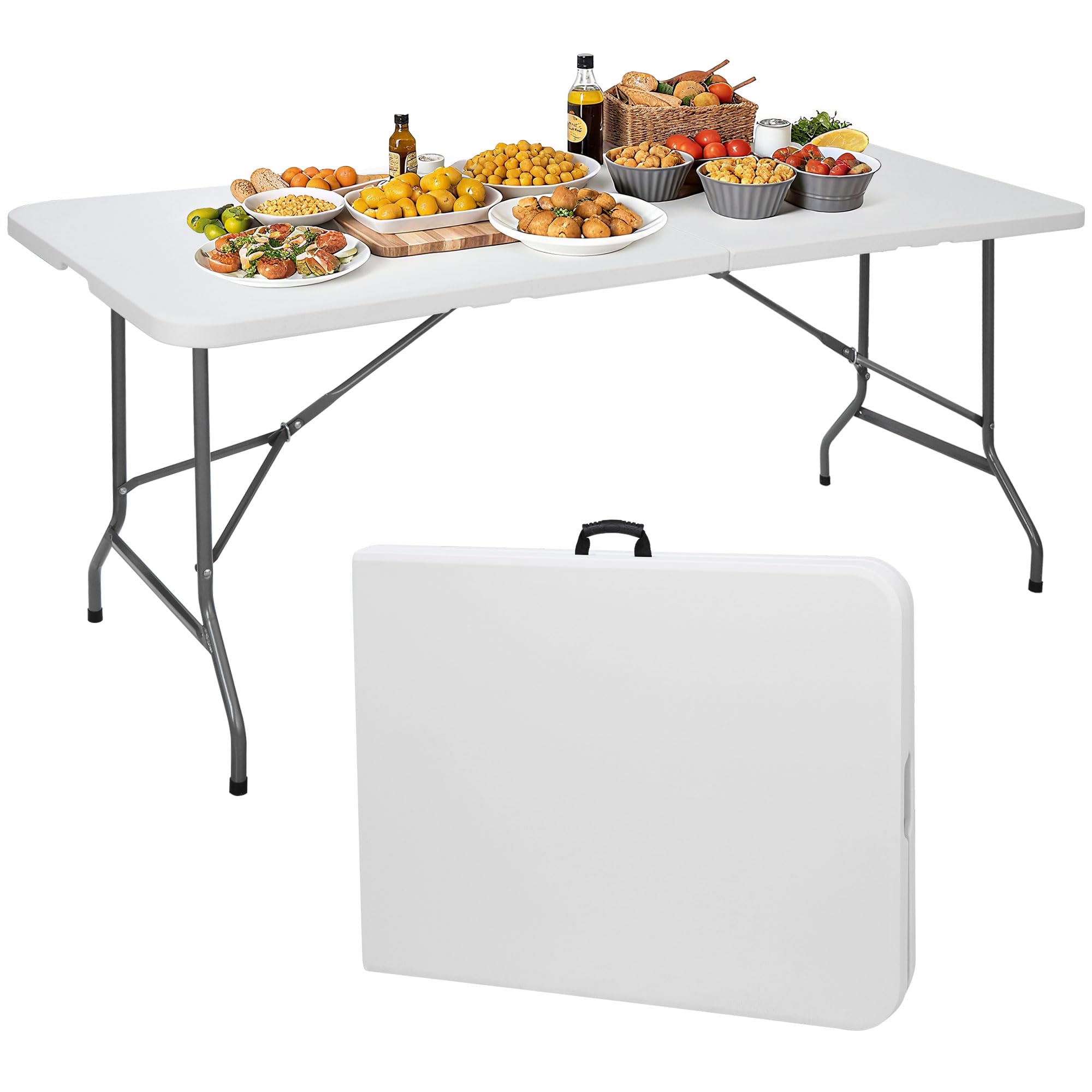 Amazon.com: ZenStyle 6 ft Indoor Outdoor Heavy Duty Plastic