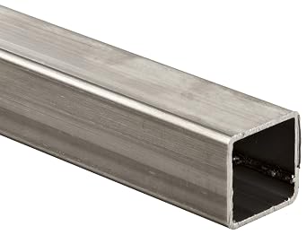 أنابيب مربعة من الصلب المدلفن على الساخن ، ASTM A-36 ، 1-1 / 2 "&times; 1-1 / 2" ، 0.12 "جدار ، 60" طول