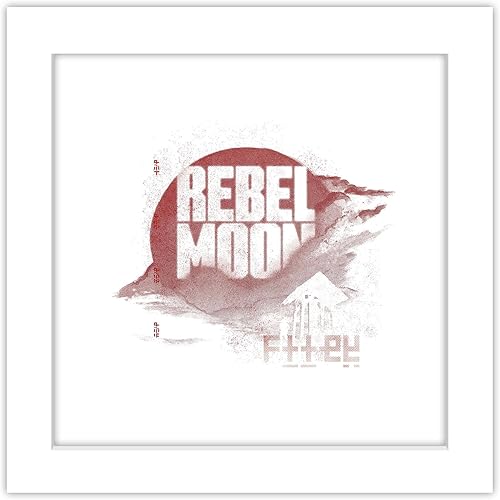 Trends International Gallery Pops Netflix Rebel Moon Part One - Un niño de fuego - Póster de pared con logotipo, 12.00 x 12.00 pulgadas, versión de
