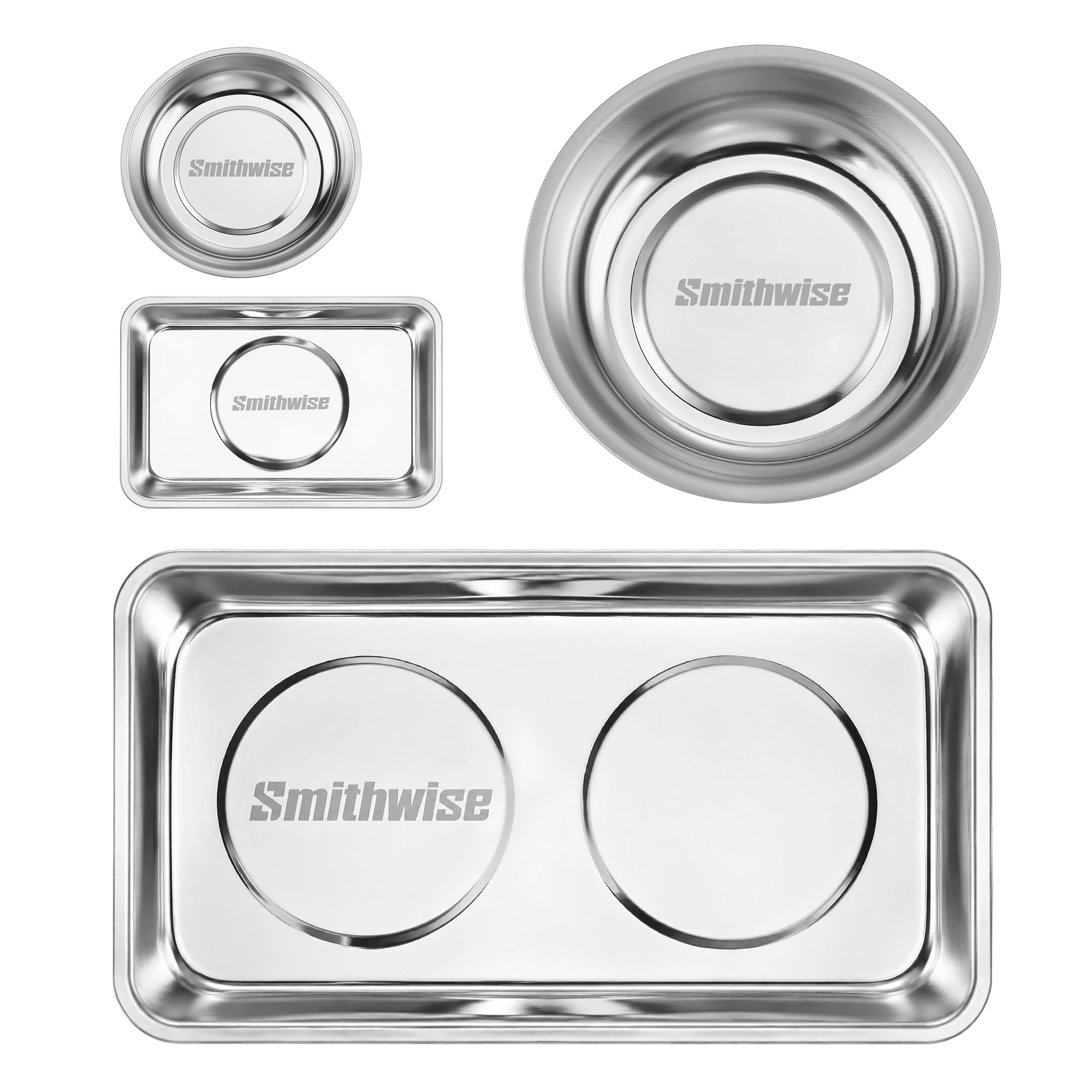 Magnetic Tool Trays - 4PC Set for Automotive -1
