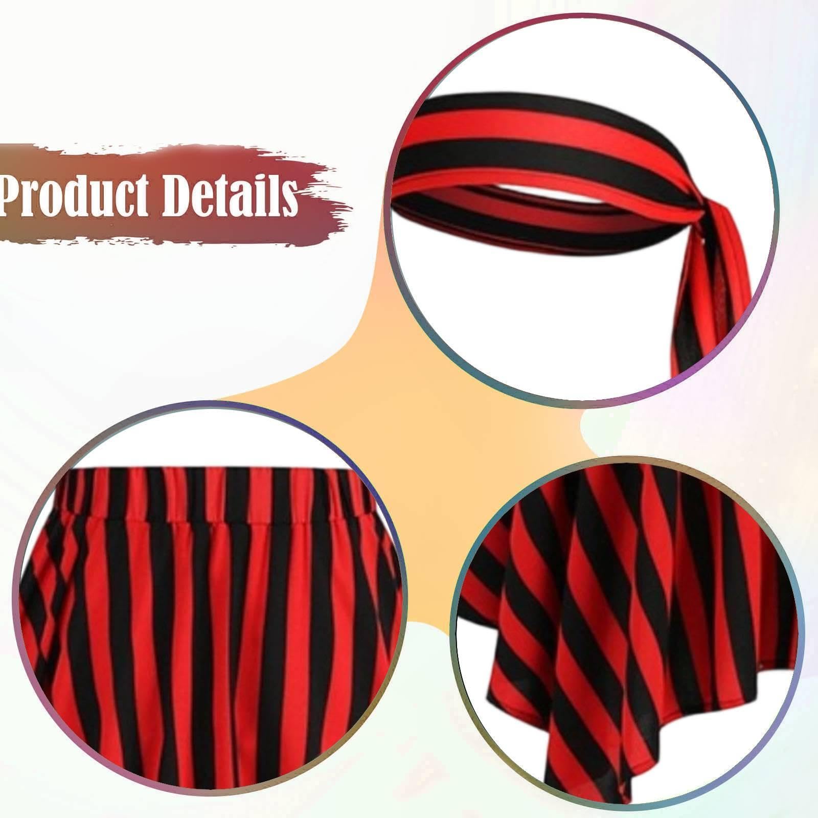 Gonna da Pirata da Donna, Costume da Pirata per Feste, Compleanni E Spettacoli, XL