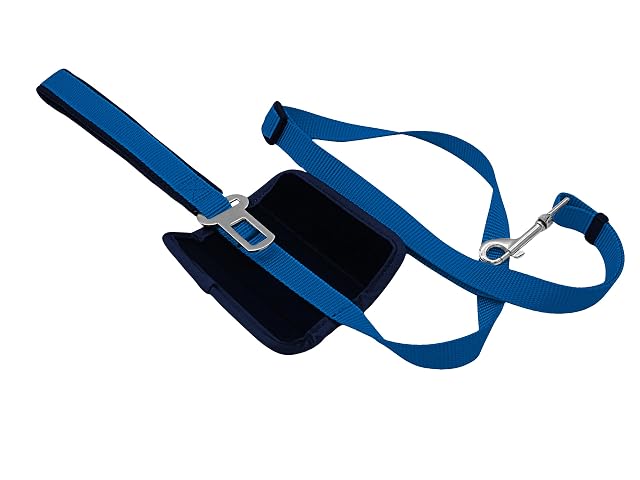 Foto 3 de 5 de CyP Brands- Deportivo de la Coruña, Correa para Perros, Cuerda, Cadena, Talla M, Color Azul, Producto Oficial