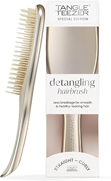 Tangle Teezer Ultimate Detangler, Brosse à Cheveux Démêlante pour Cheveux Secs et Mouillés, soin cheveux Brosse