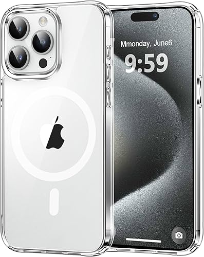 Vista 405 de MOCCA - Funda magnética resistente para iPhone 11 de 6.1 pulgadas, compatible con MagSafe, protector de pantalla de vidrio + protector de lente