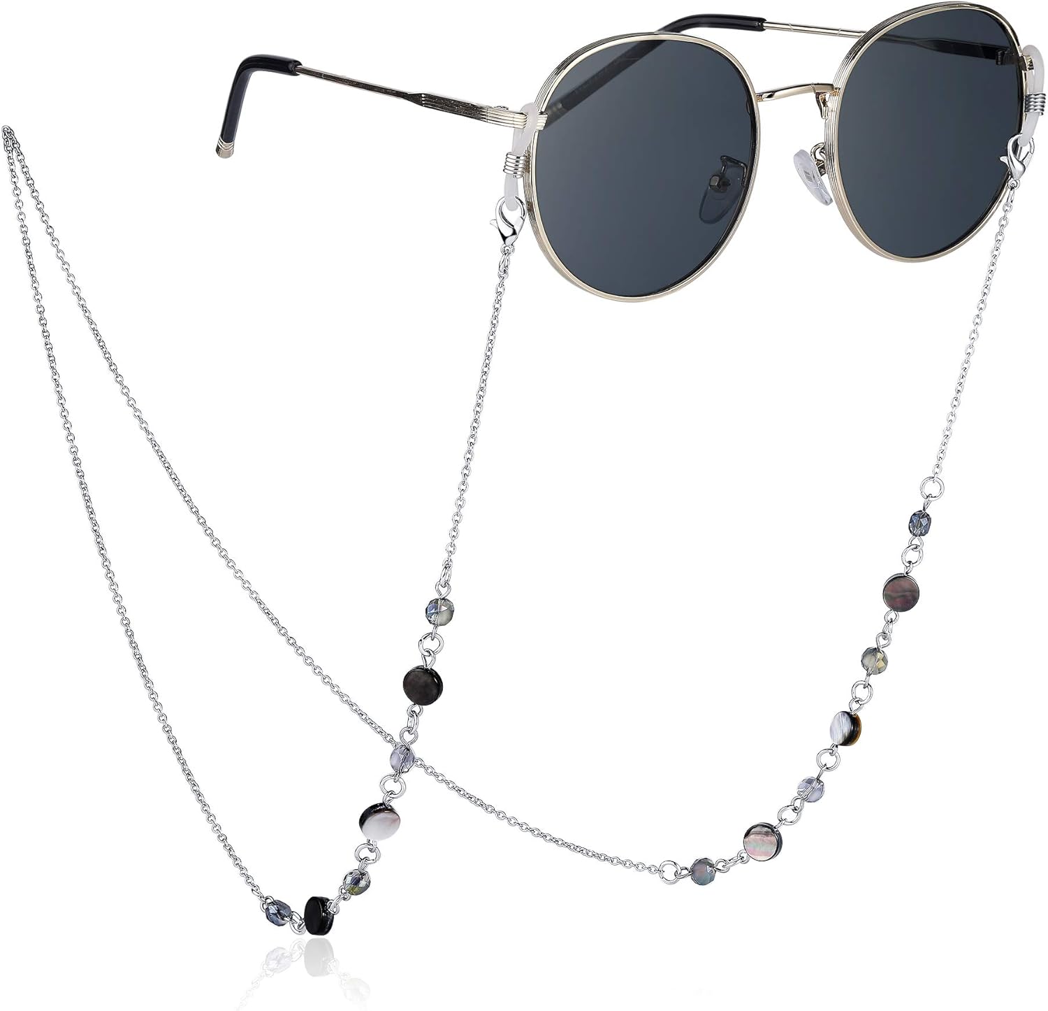 アクセサリー END EYEGLASSES HOLDER CHAIN NECKLACE Crimmy Glasses Eyeglass Chain Strap Holders around Neck for