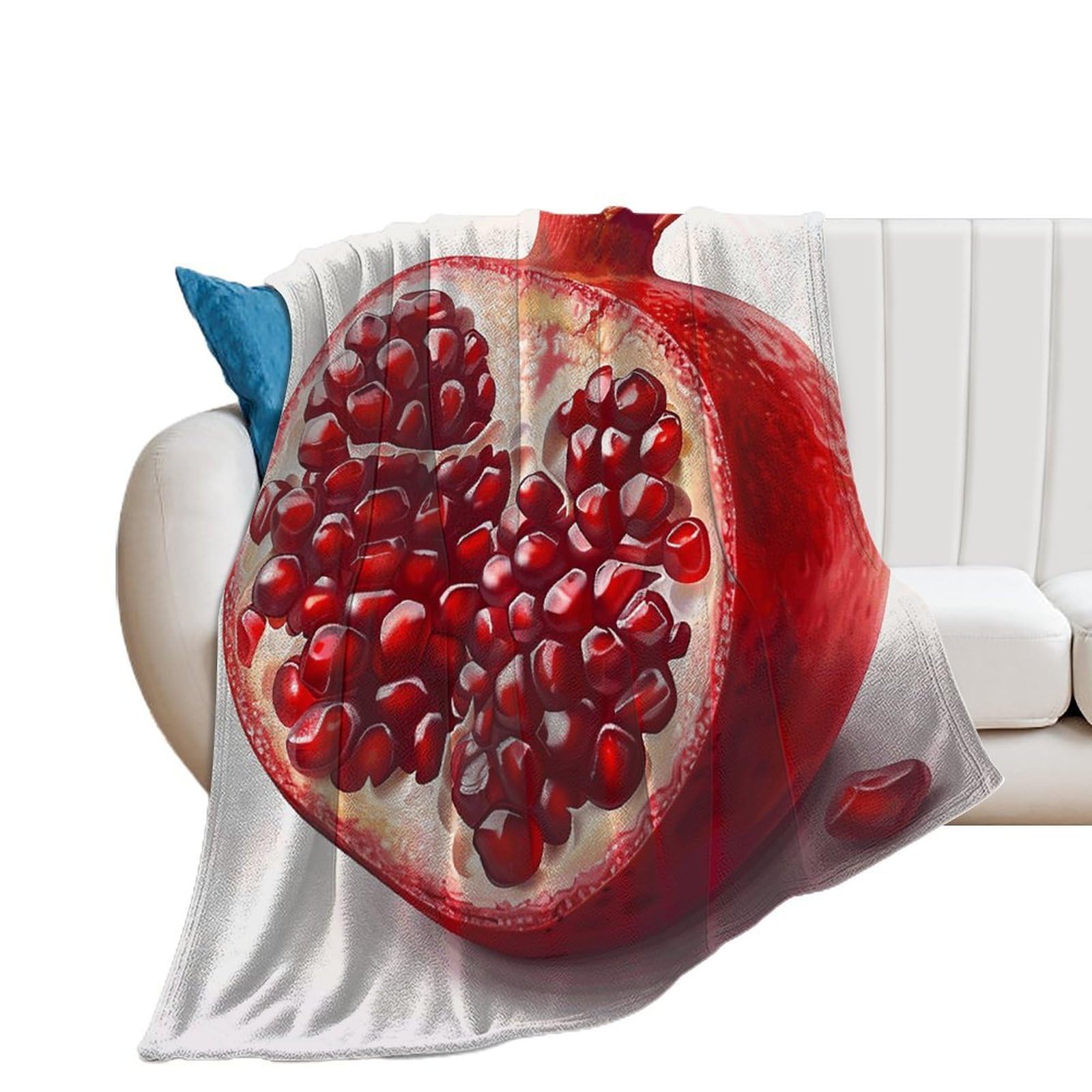 Couverture chaude pour canapé lit plaid grenade doux 127cm