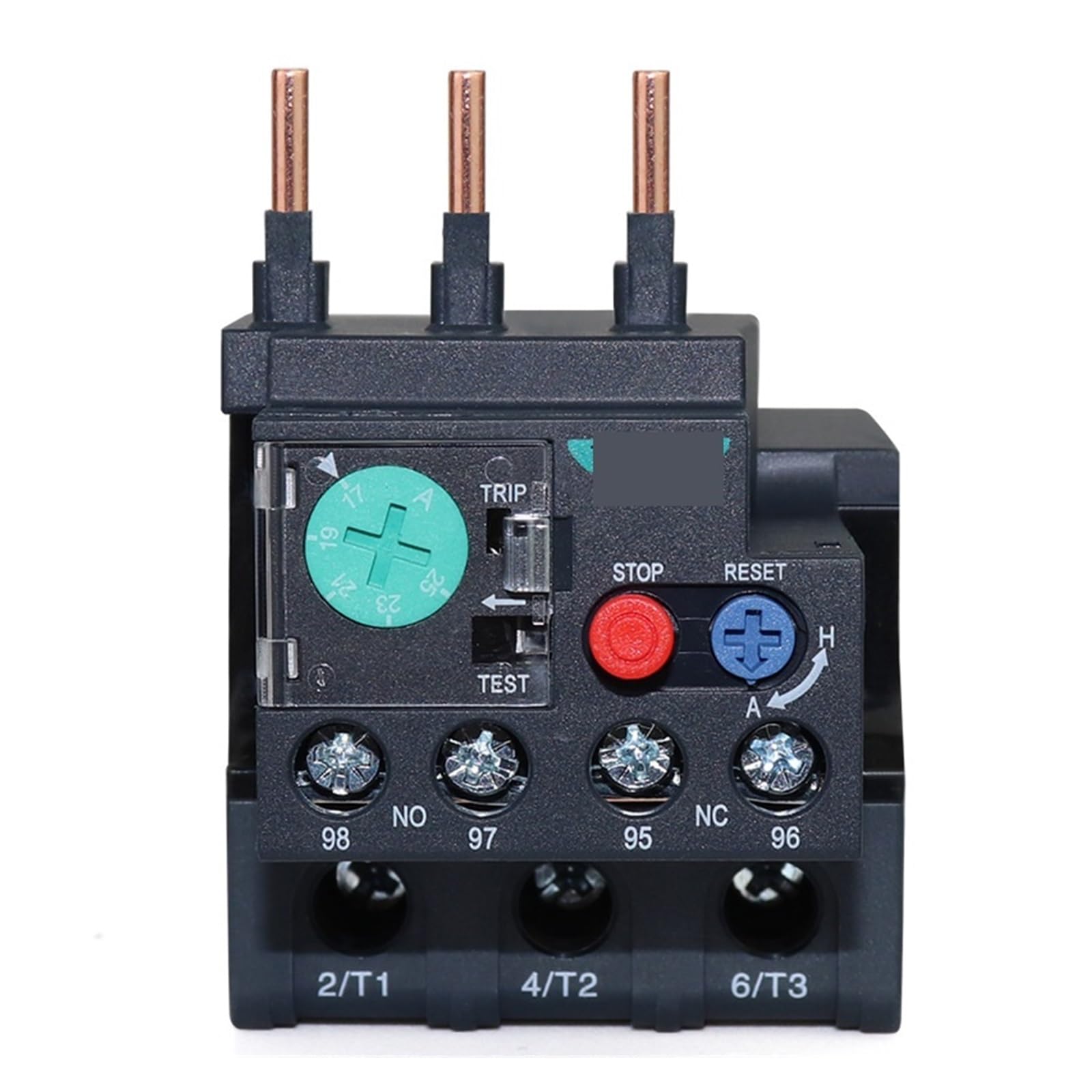 Relé térmico eléctrico TGR1-18/38/95 relé de protección de sobrecarga térmica de Motor trifásico 380(TGR1-25/1-1.6A)