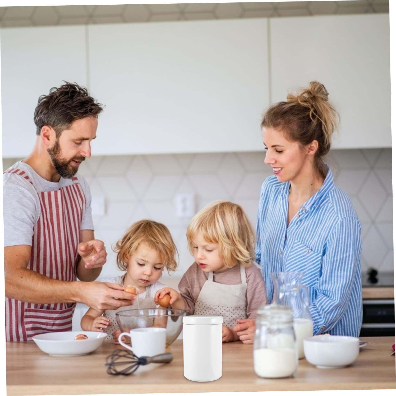 1pezzi Barattolo in Per Tè Contenitore Sigillato Per Conservazione Alimentare Vaso Smalto Liscio Per e Casa