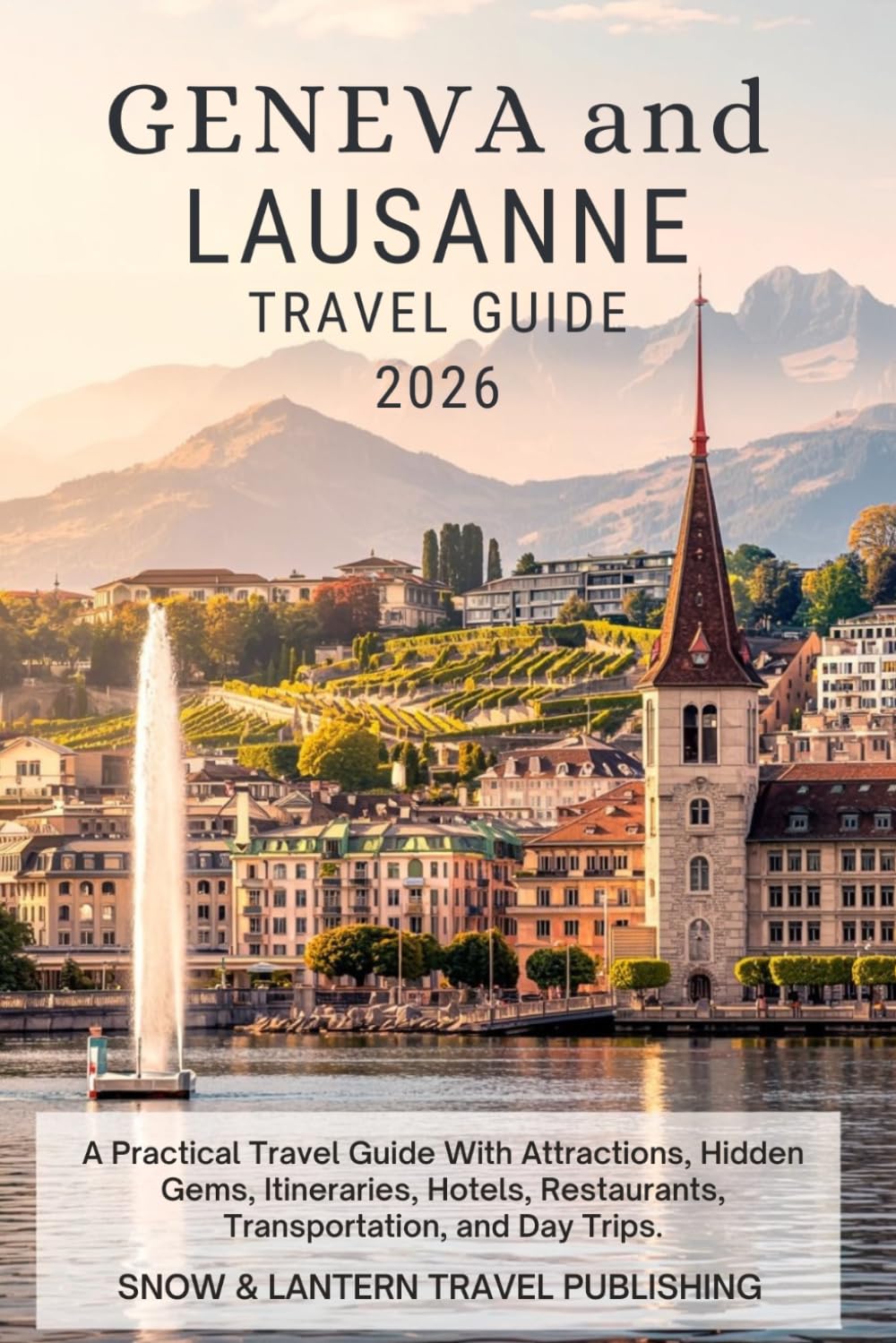 GENEVA AND LAUSANNE TRAVEL GUIDE 2026: A Practical Travel Guide With Attractions, Hidden Gems, Itineraries, Hotels, Restaurants, Transportation, and Day Trips.