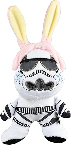 STAR WARS FF19498 - Juguete chirriante de Stormtrooper para mascotas, juguete relleno de Stormtrooper de 6 pulgadas para perro, conejo de Pascua