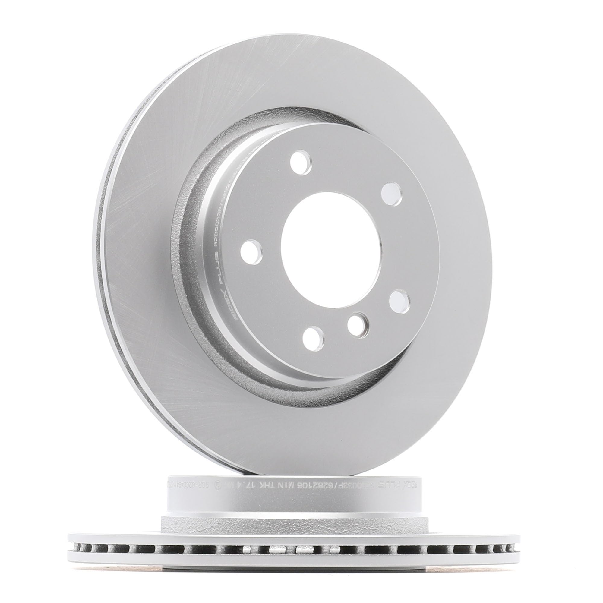 STARK SKBD-0024446 2x Disco freno Anteriore senza viti/bulloni Compatibilità con FORD Fiesta Mk7 Hatchback