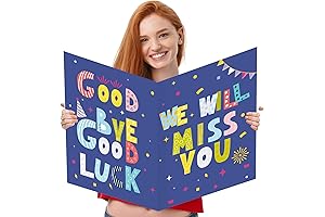 Farewell Decorations: Jumbo Card and Party Supplies for Your Coworker's Farewell