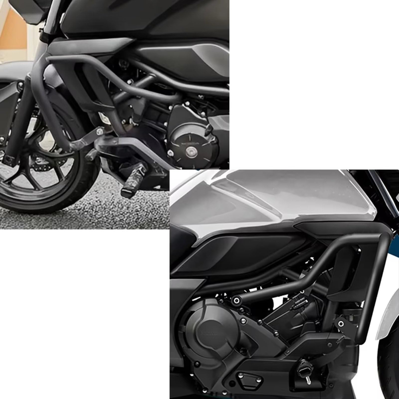 Barra Protección Lateral Compatible Con Ctx700N 2014-2019 Para Ctx700 2014-2016 Protector Parachoques Motor Motocicleta Barra Choque Protector Marco Riel Para Carrera
