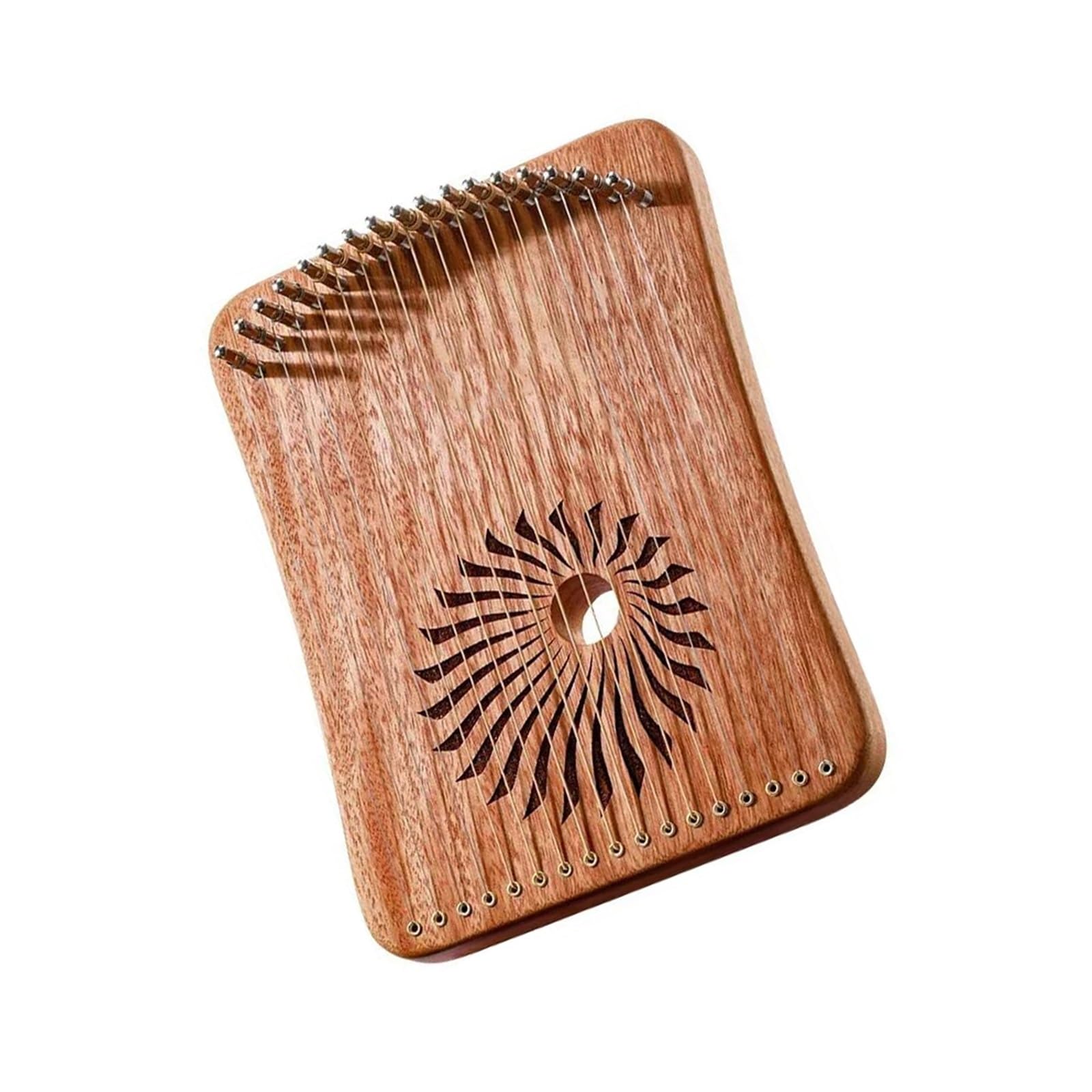 Instrumento De Práctica Profesional De Madera Mini Kalimba De 17 Y 31 Cuerdas(17 sandal)