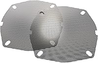 Vista 1 de Hogtunes SGF GRILL-AA - Parrillas de altavoces frontales (paquete de 2), compatible con motocicletas Harley-Davidson 1998-2013