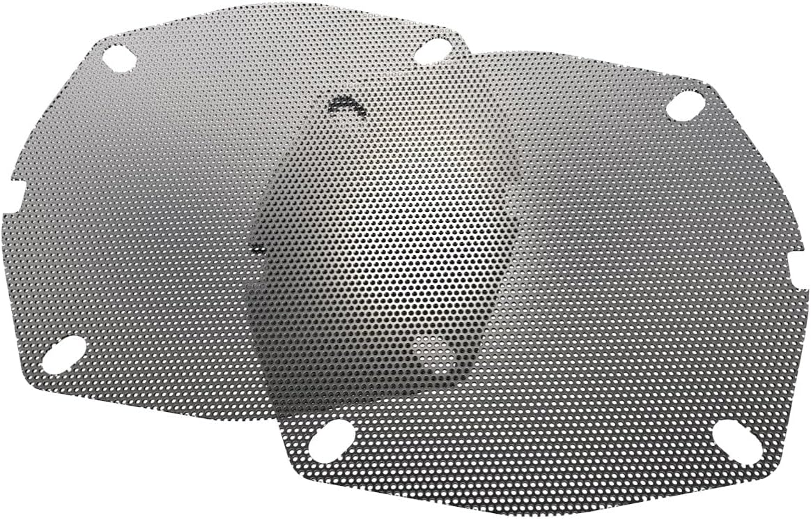 Hogtunes SGF GRILL-AA Front Speaker Grills (2 Pack), Fits 1998-2013 Harley-Davidson Motorcycles