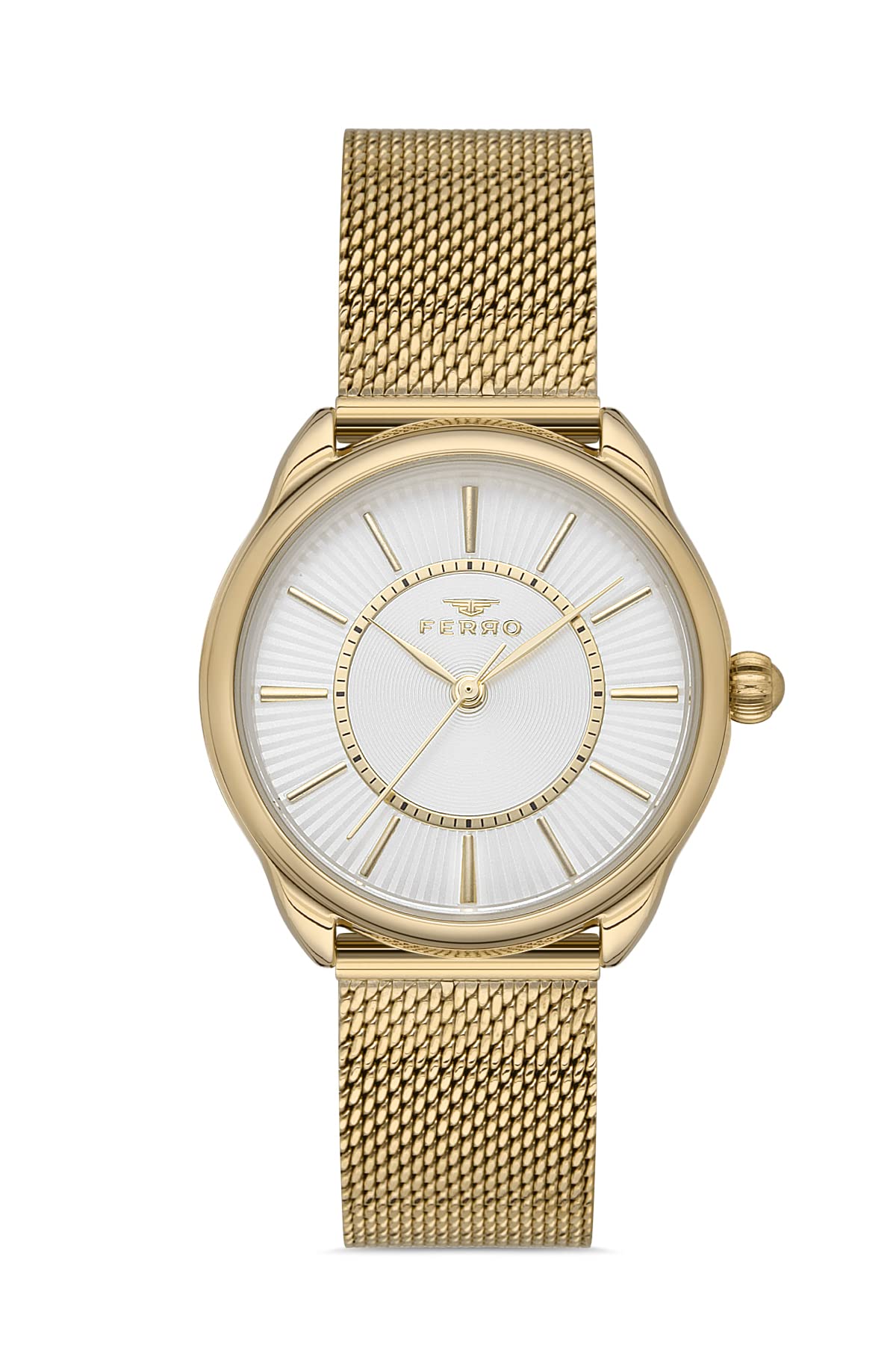 Ferro Lucca Analog White Dial Womens Watch-F21152C-B (B09RPT52QJ) Amazon Price History, Amazon Price Tracker