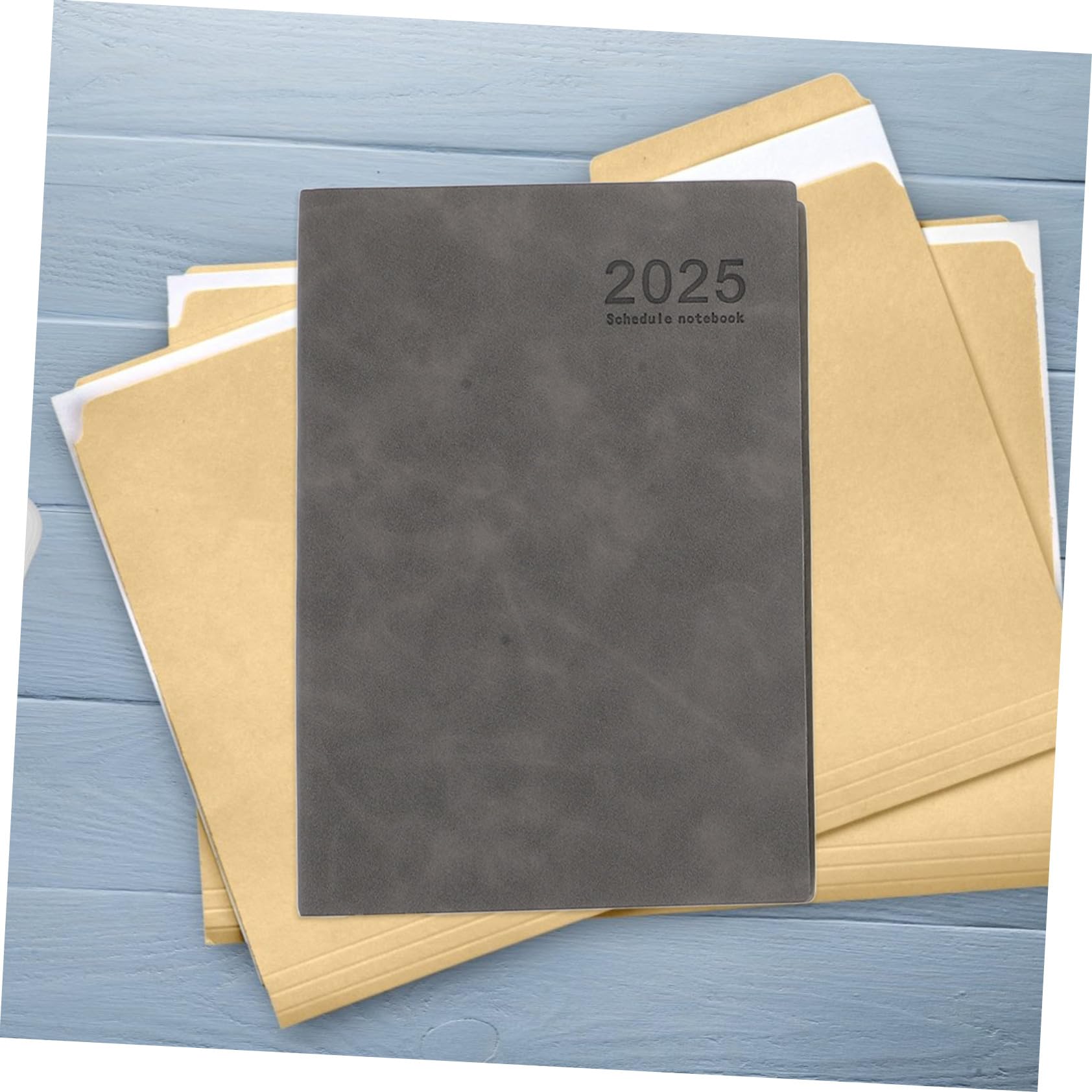 Pianificatore Giornaliero 2025 A5, Organizer Notebook 3 Pezzi | Agenda Giornaliera senza Data, Quaderno Giornaliero per Lav, Decorazioni Scuola