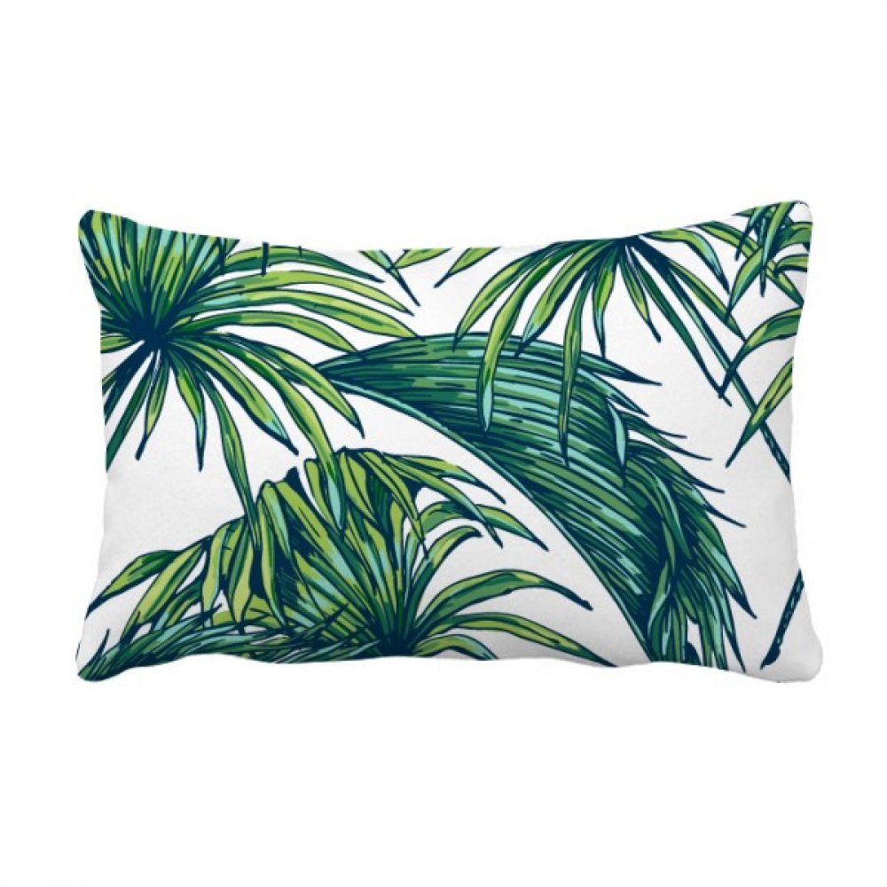 Coussin feuille verte ciel heureux, une idée cadeau déco salon
