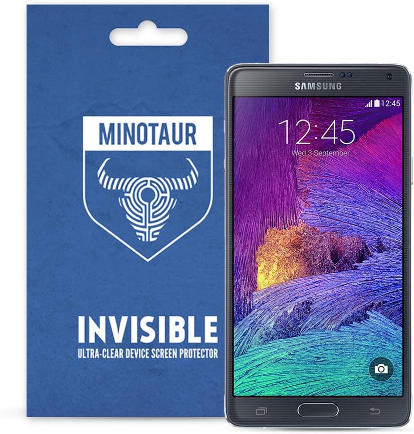 Samsung Galaxy Note 4 Screen Protector Pack, Super Clear by Minotaur (6 Screen Protectors)