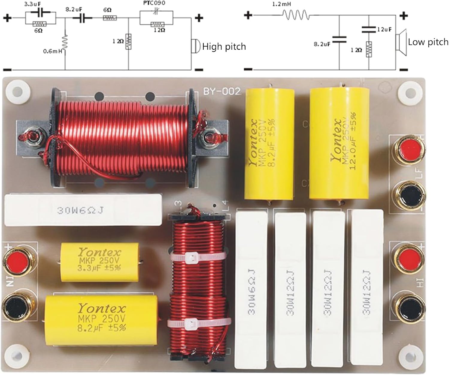 800W Three/Two Way Crossovers Frequency Divider for Professional Speakers Elevating at Conferences Event Stage Accessory