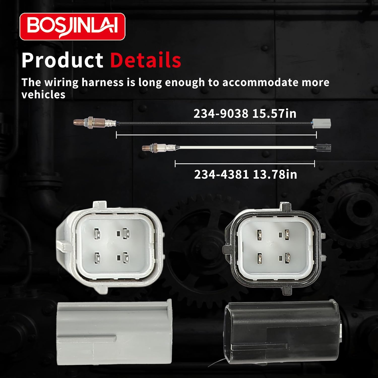 O2 Oxygen Sensor Upstream Downstream for Nissan Maxima 3.5L V6 2009, for Nissan Altima 2.5L L4 2008-2010 3.5L V6 2008-2009 2Pcs
