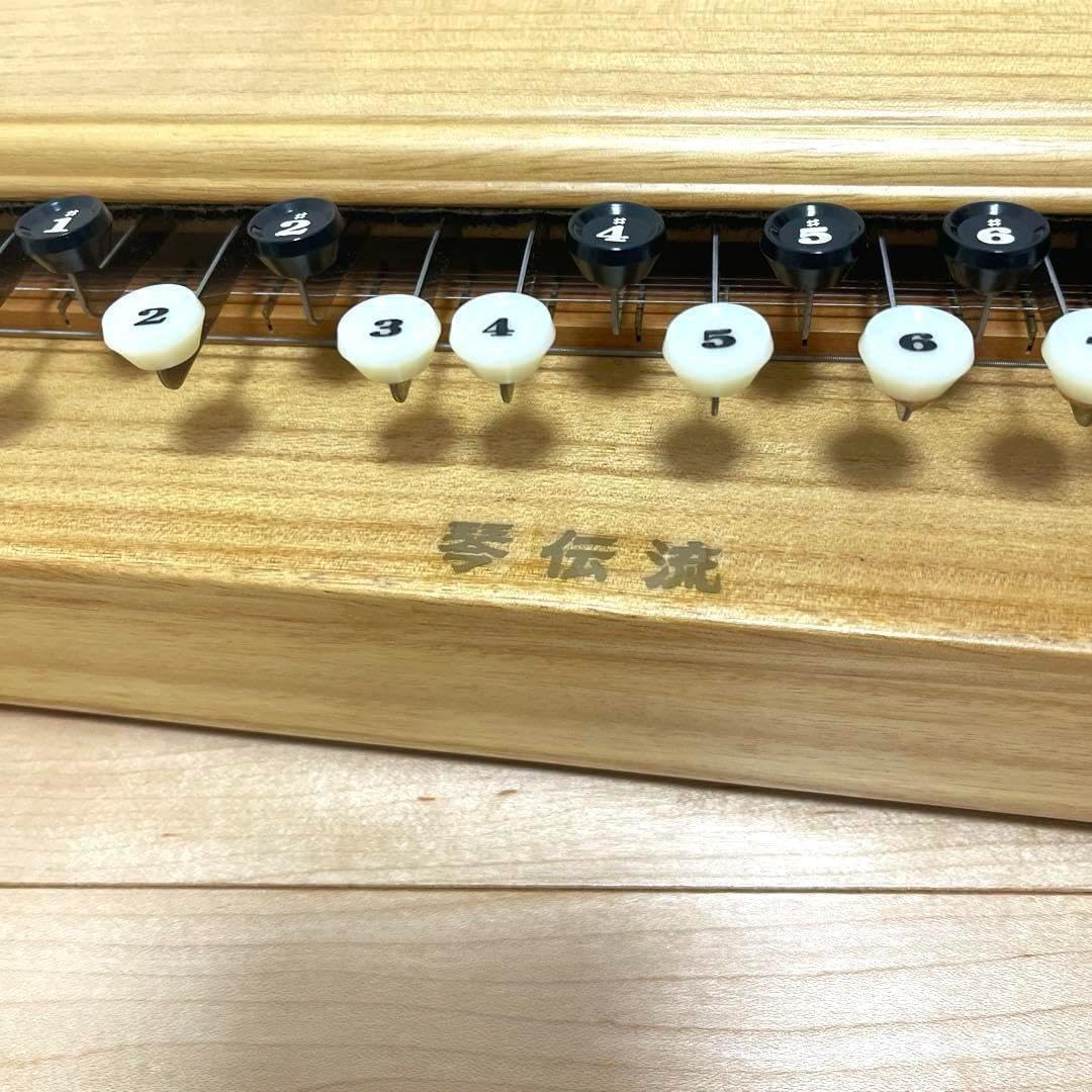 ✨良品✨琴伝流 電気大正琴 銀河 ソプラノ ハードケース付き 琴伝流 電気大正琴 銀河 ソプラノ ハードケース付き