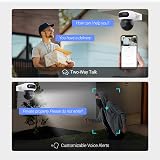 EZVIZ C90 Dual Lens 8MP (4MP+4MP) WiFi Outdoor Security Camera, 360° Surveillance Cameras, CCTV Cameras, Colour Night Vision, AI Person/Vehicle Detection, Two-Way Audio, Alexa, Waterproof - 9