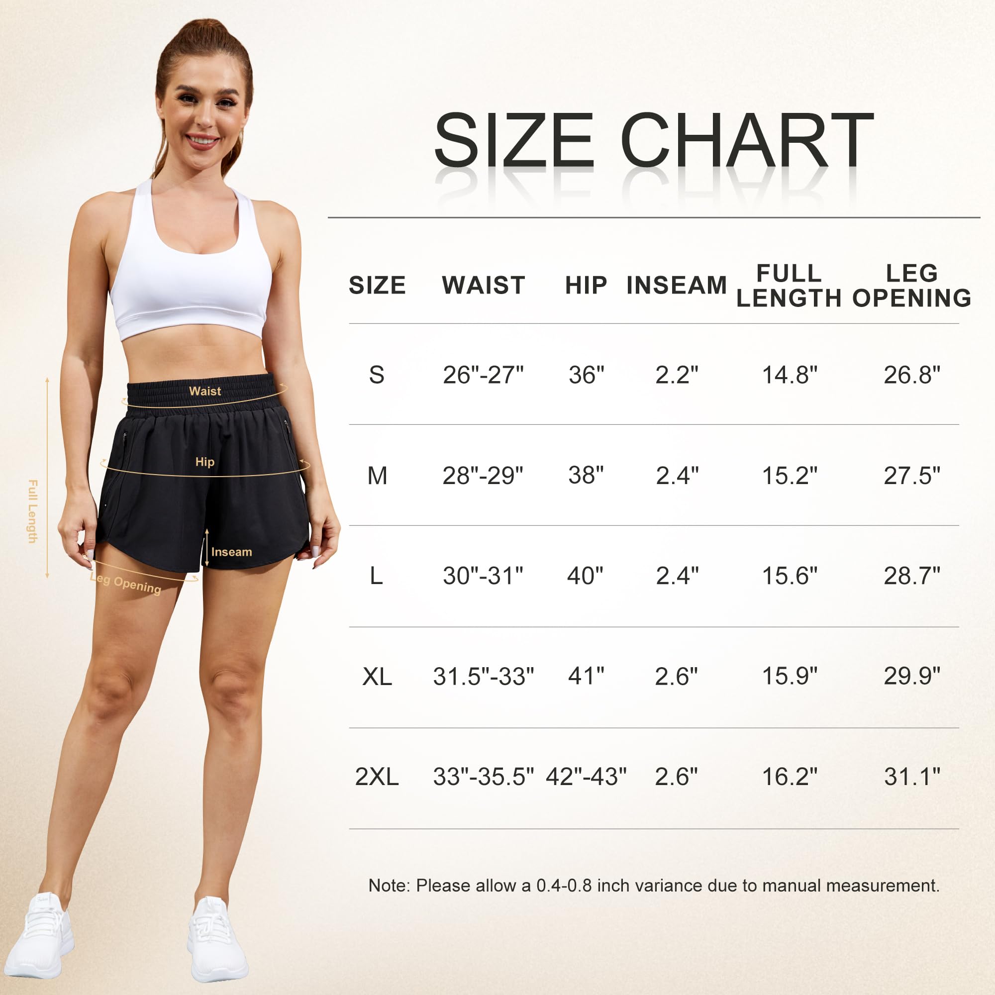 Pack de 3/5 pantalones cortos deportivos para mujer, pantalones cortos con bolsillo con cremallera, para verano, transpirables, pantalones cortos de gimnasio, pantalones cortos para mujer, de