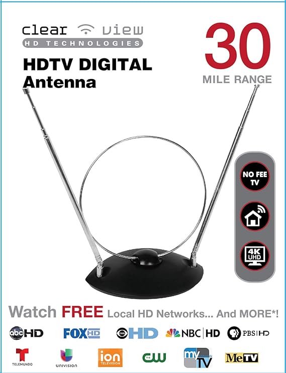 Clear view tv hd antenna Clearance