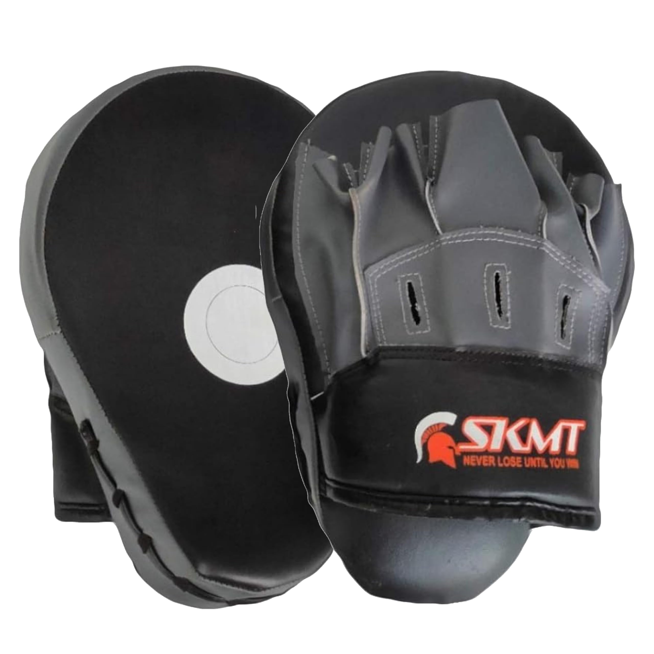 SKMT Leather Boxing Punching Pad Focus Pad Black (B08FC9Z14N) Amazon Price History, Amazon Price Tracker