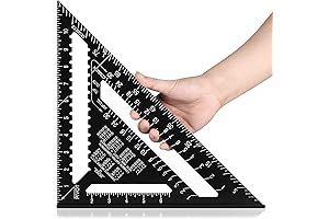 Beslands 12-Inch Rafter Square: The Ultimate Measuring Tool for Carpenters