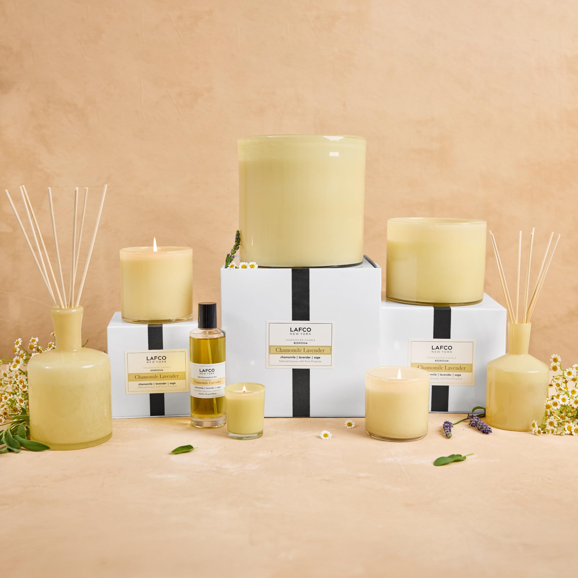 Amazon.com: LAFCO New York Signature Reed Diffuser, Chamomile