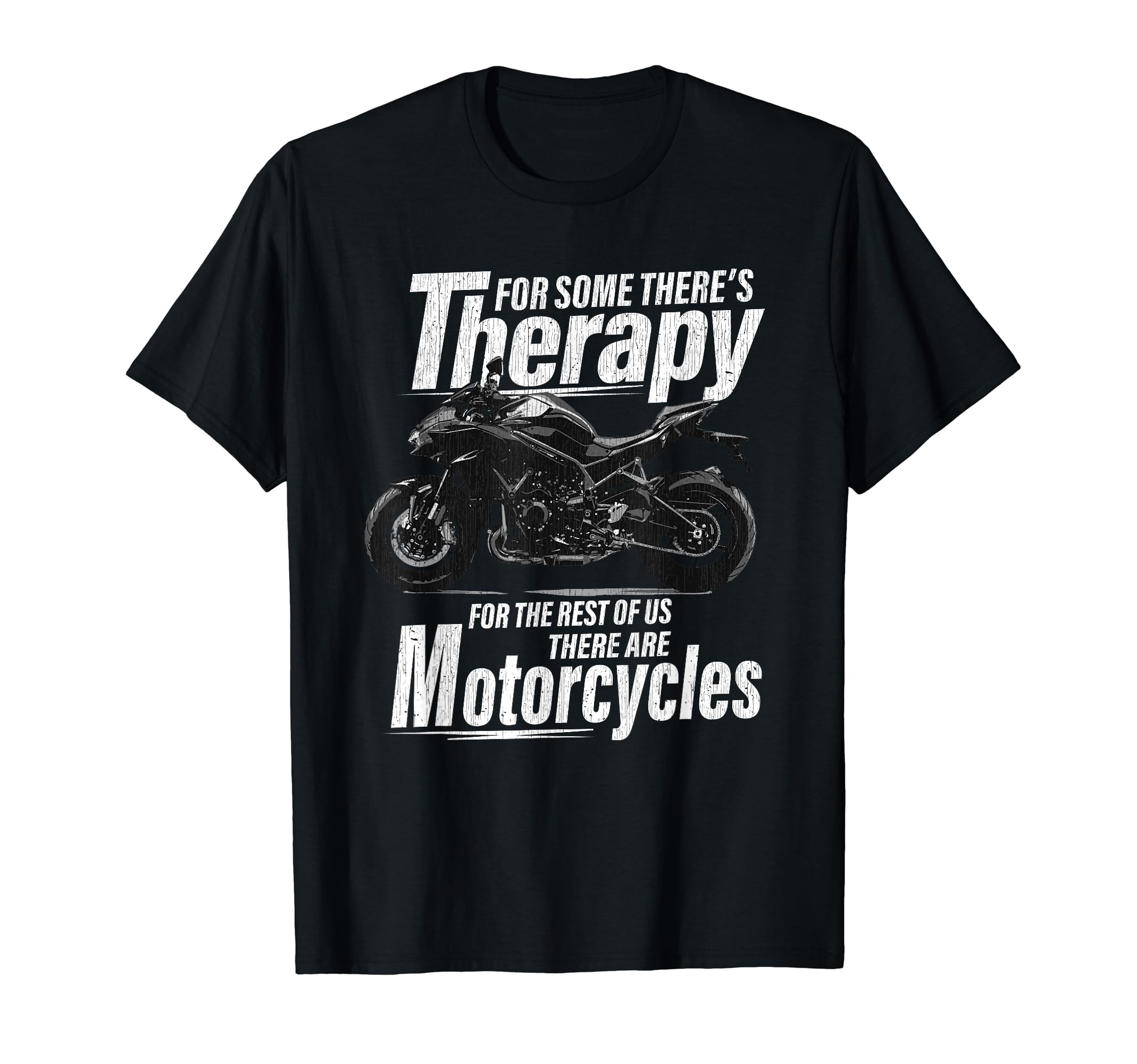 For Some There's Therapy Z1000-H2 Naked Bike T-Shirt
