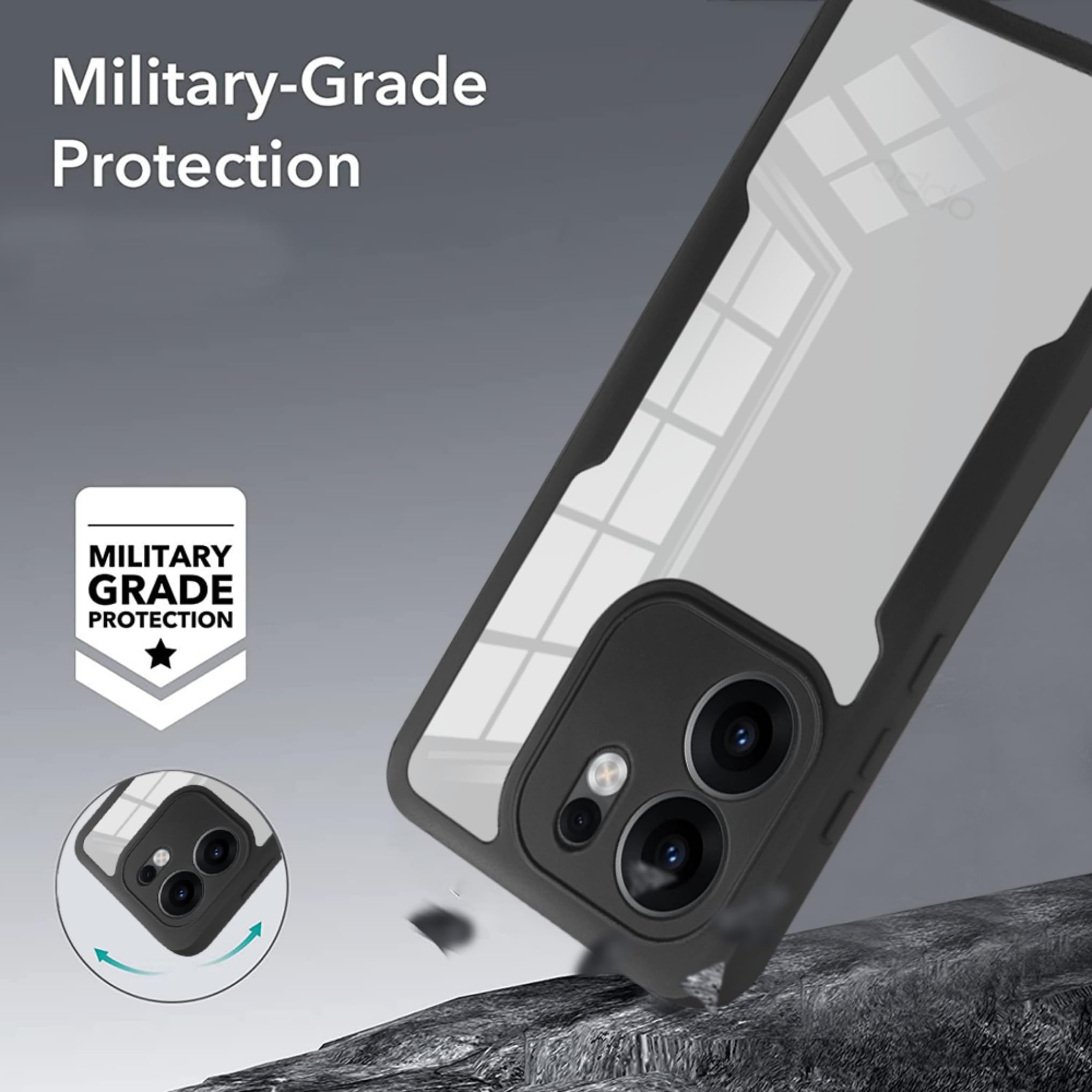 Hoes voor Oppo Reno 15 5G, beschermhoes, stootvast, vergeelt nooit, TPU Hoes voor Oppo Reno 15 5G, beschermhoes, stootvast, vergeelt nooit, TPU