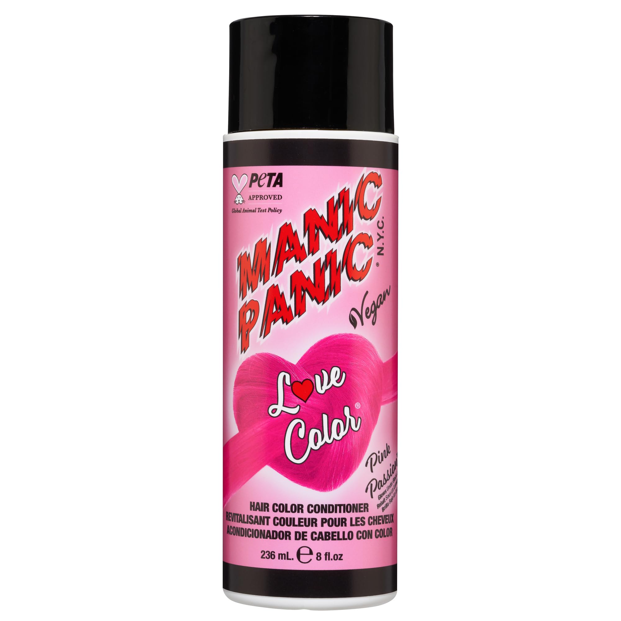 Amazon.com : MANIC PANIC Cool Bright Neon Pink Color Depositing