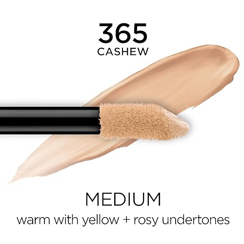 Miniatura 2 de L'Oreal Paris Makeup Infalible Full Wear Corrector mate impermeable, cobertura completa, tono de piel medio (Cashew), 0.33 fl oz