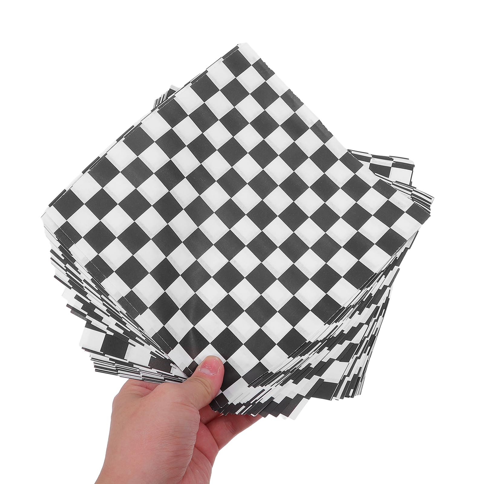 Hoja para Envolver Sándwiches 500 Hojas Papel Negro 18x18 Cm