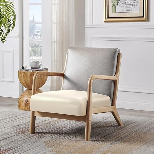 Miniatura 2 de YISUN Funda de cojín de piel sintética, impermeable, elástica, funda de asiento para silla de autocaravana, fundas de asiento de silla de