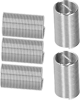 20 Unidades de Porca de Reparo de Rosca, Reparo de Rosca, Inserções de Inserção de Rosca de Fio Kits de Reparo de Rosca M14 X 1,25 Em Espiral Círculo Redutor Porca Redutora
