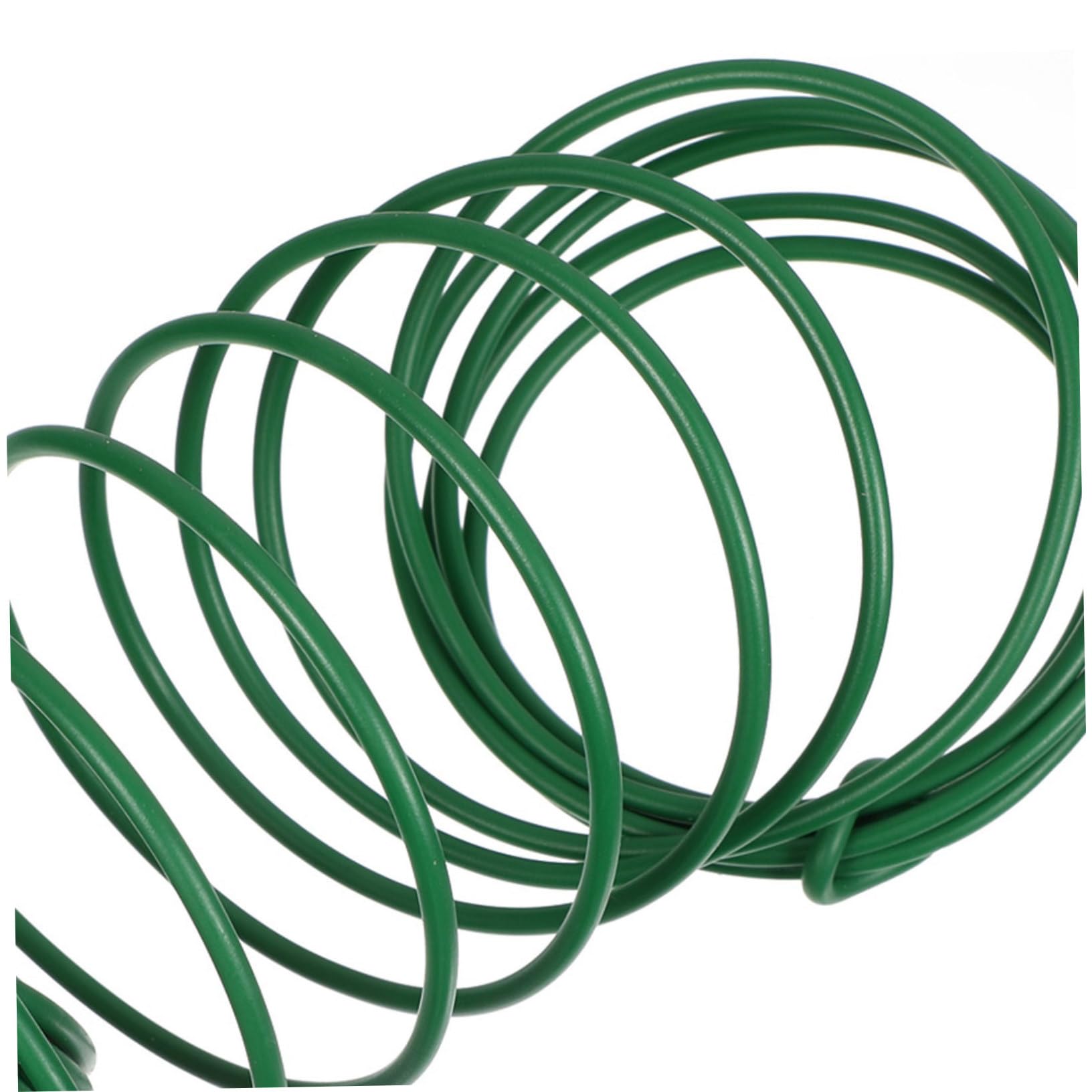 Filo da Giardino Riutilizzabile per Piante Rampicanti, Fissaggio di Rami e Viti, TPR Ferro, Verde, per Casa e Fioristi