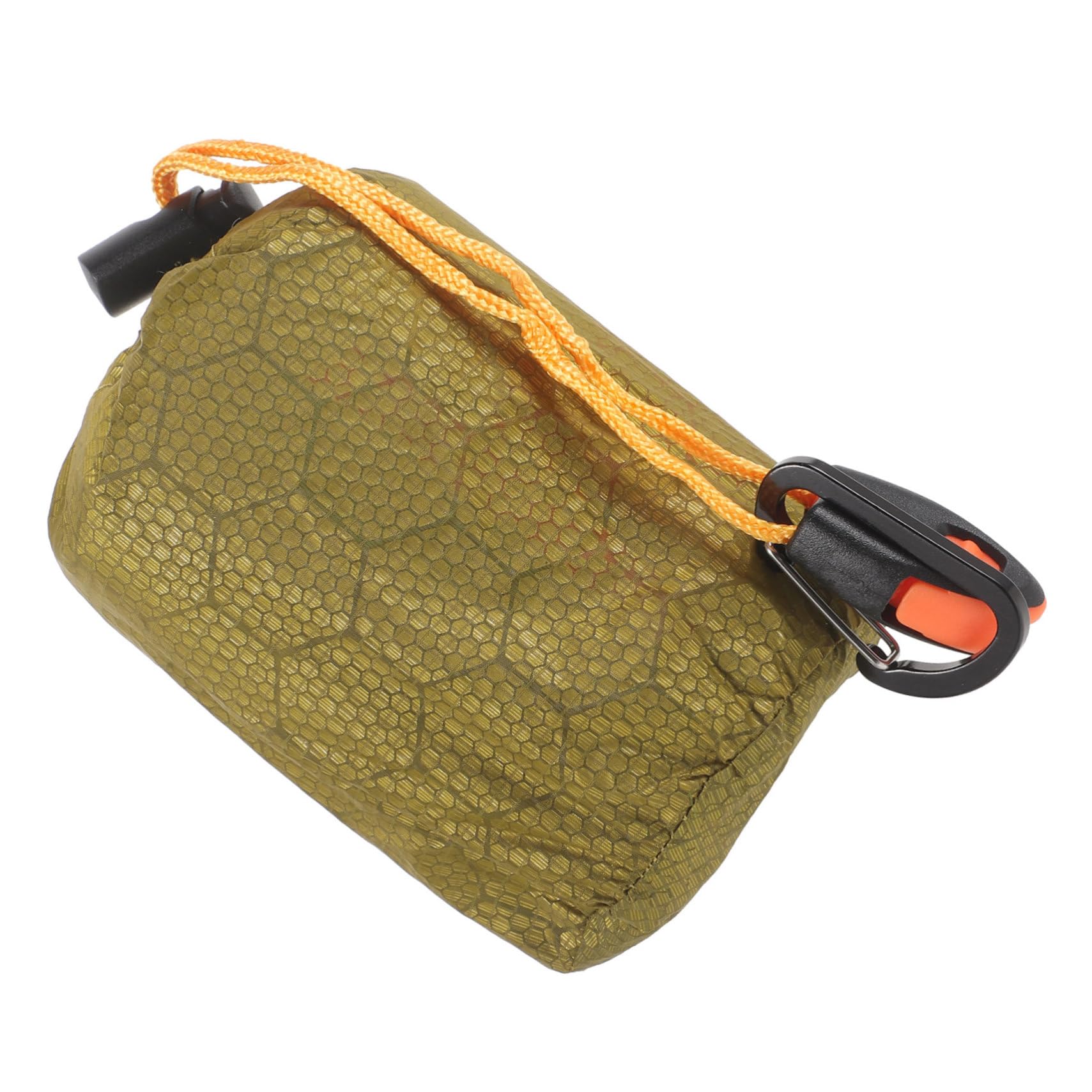 Toyvian Camping Notfall Schlafsack Pe Alufolie mit Aufbewahrungstasche Ultraleicht für Outdoor Aktivitäten Notfälle und Bedingungen