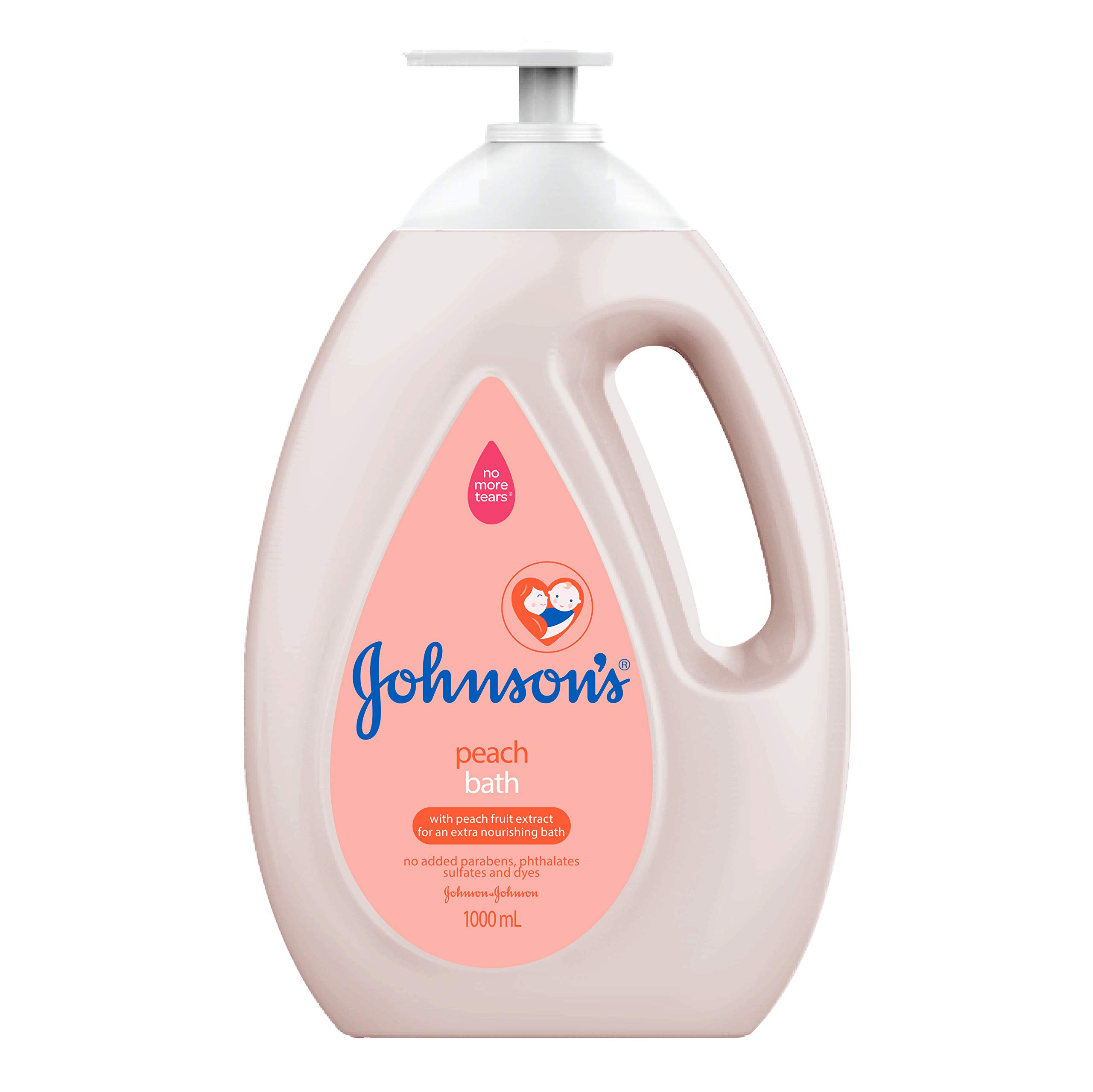 Johnsons Baby Bath Peach | No Added Sulphates, Parabens, Dyes, Phalhates | 1000ml-image-11