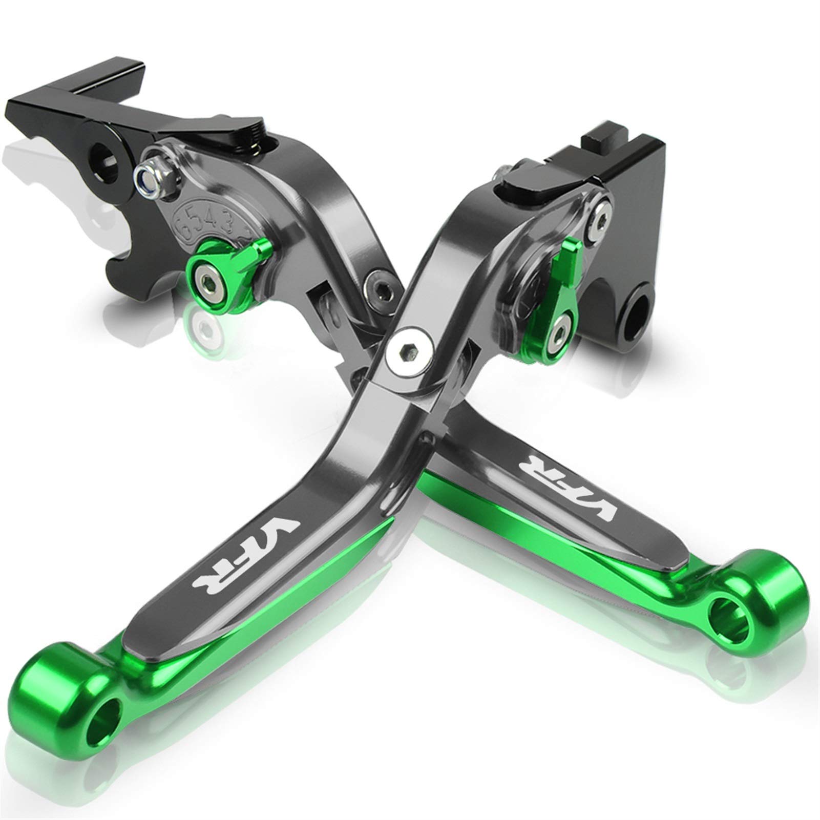 Leva Della Frizione Del Freno Moto Manopole Grips Freno Leve Di Frizione Per Hon & da VFR800 VFR800F VFR 800 F 2002-2017 2003 2004 2005 2006 2007 2008 09 (Colore : T)