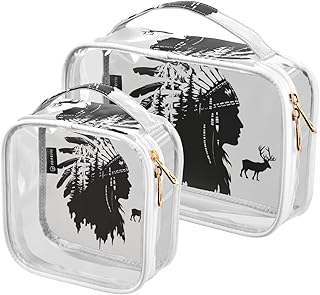 2 Pack Western Cowboy Indian Headdress Tribal...