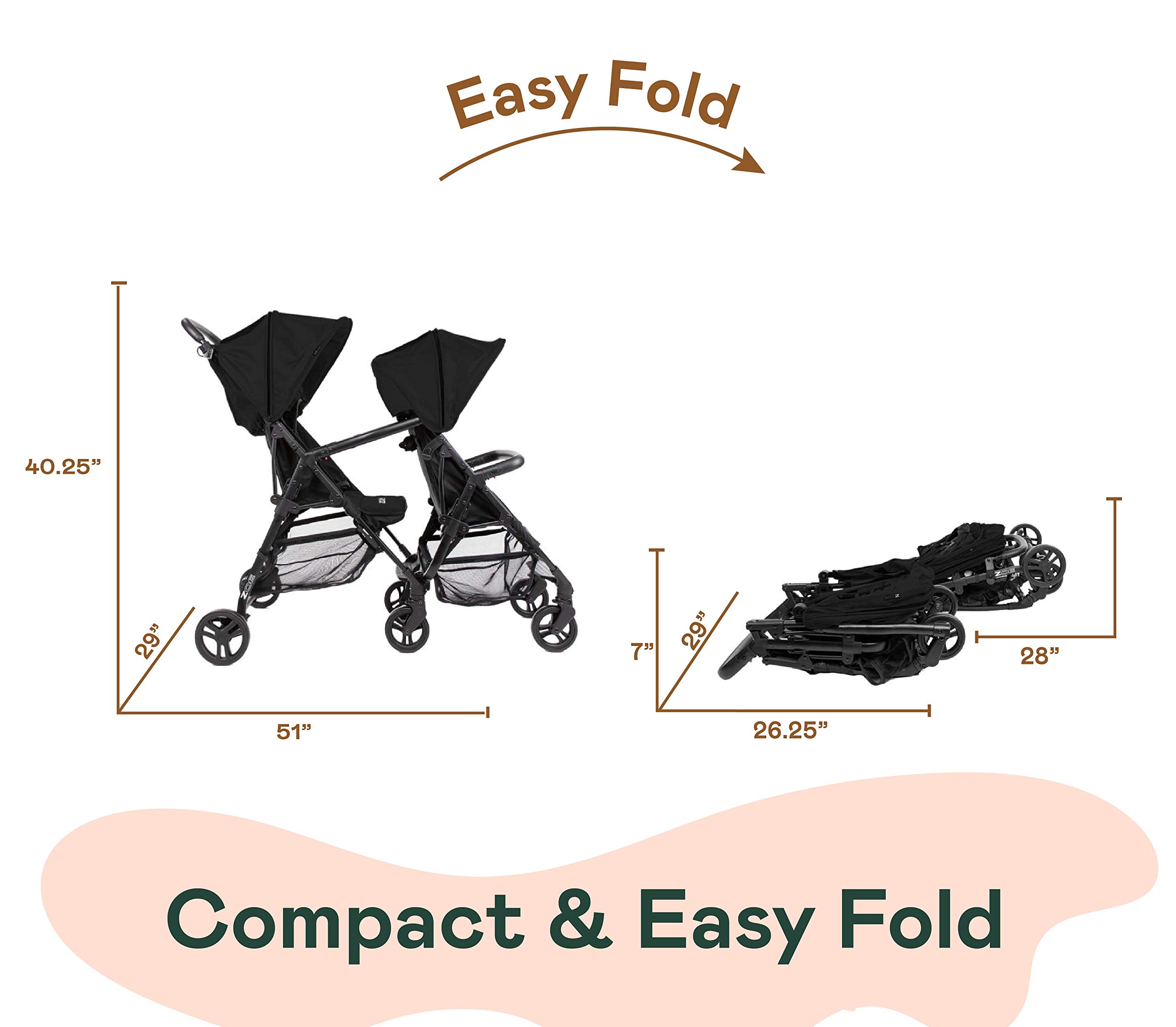 The Tandem+ (ZOE XL1) Best Lightweight Travel and Everyday Tandem